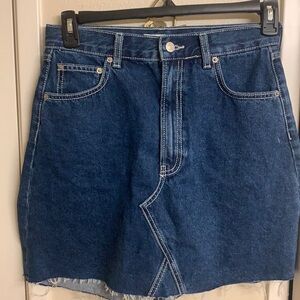 Size L Zara women’s mini jeans Skirt
